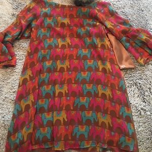 Elephant print dress